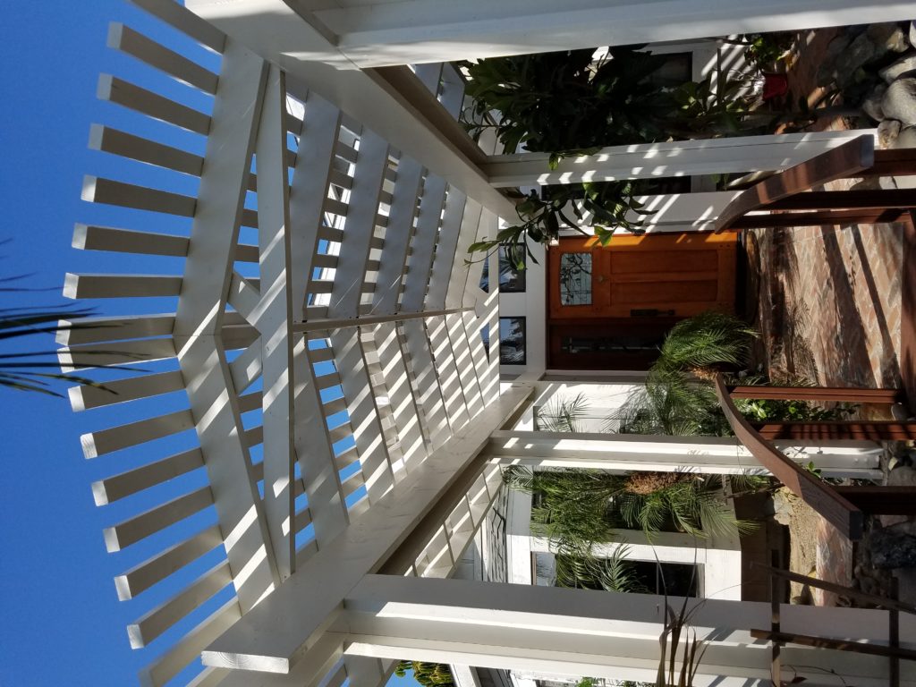 front porch pergola